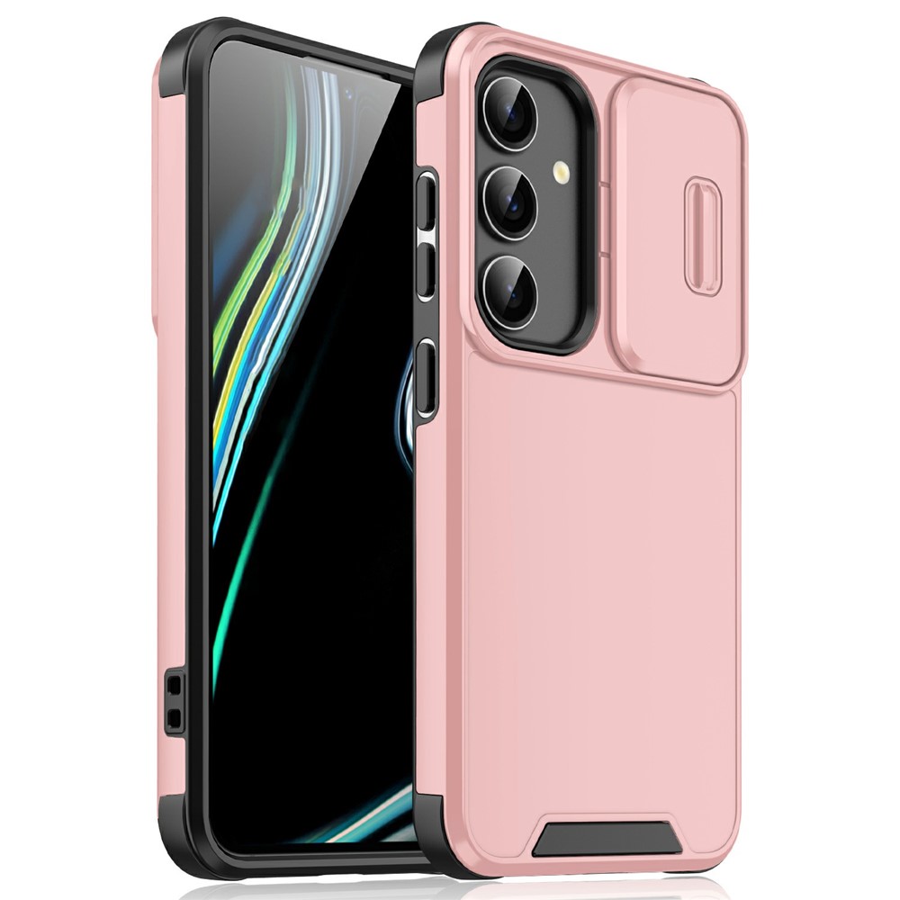  Samsung Galaxy A37 5G Skal Hybrid Armor CamCover Rosa