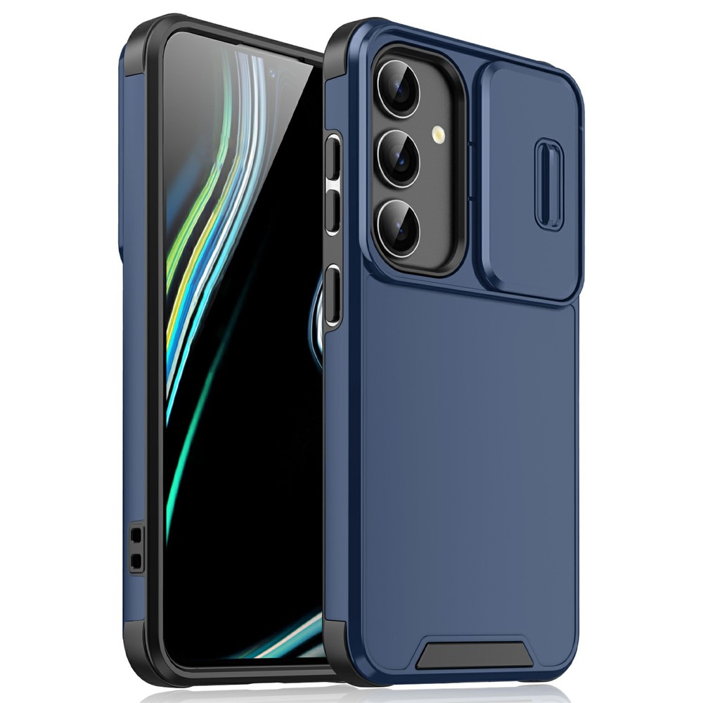  Samsung Galaxy A37 5G Skal Hybrid Armor CamCover Blå