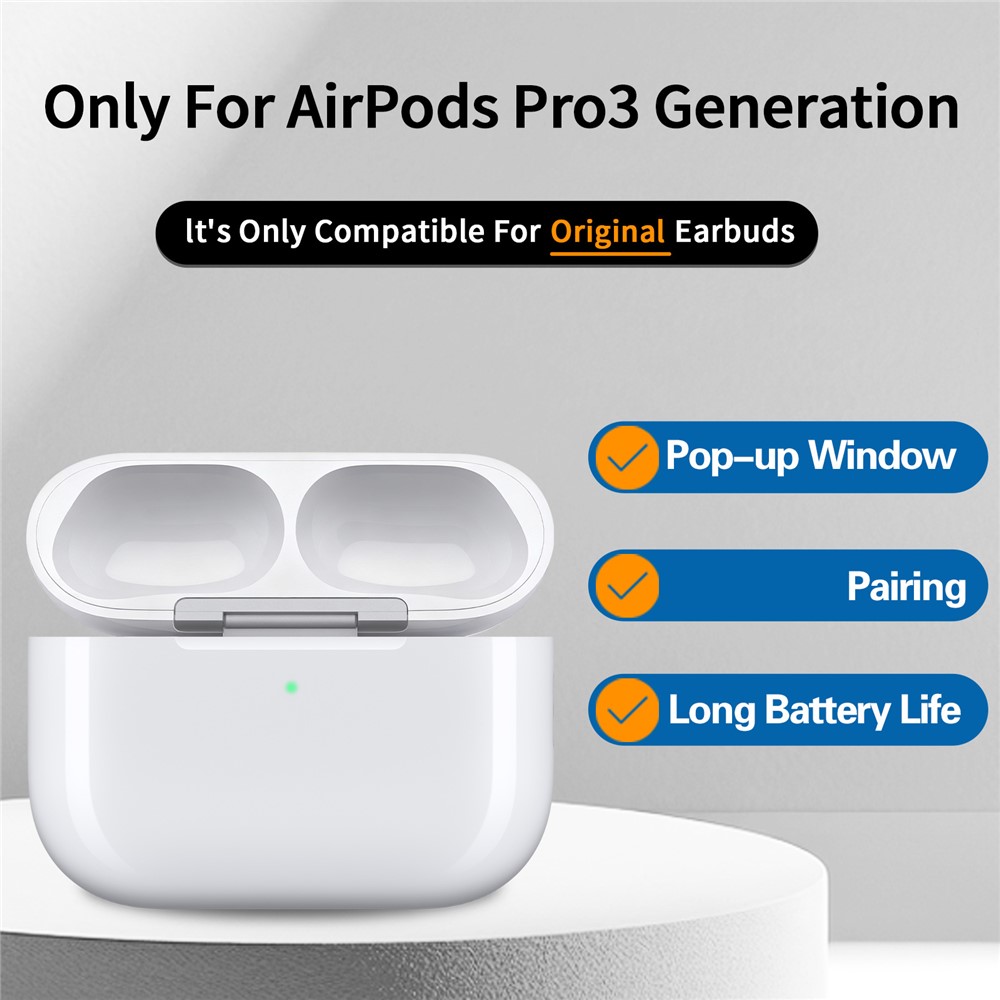  AirPods Pro 3 Trådlöst Laddningsfodral USB-C