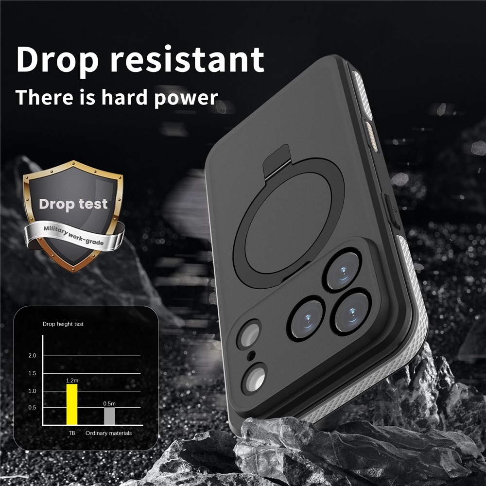 REDPEPPER REDPEPPER iPhone 17 Pro Skal MagSafe Kickstand Vattentät IP68