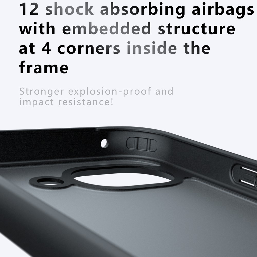  Google Pixel 10a Skal Shockproof Hybrid Transparent