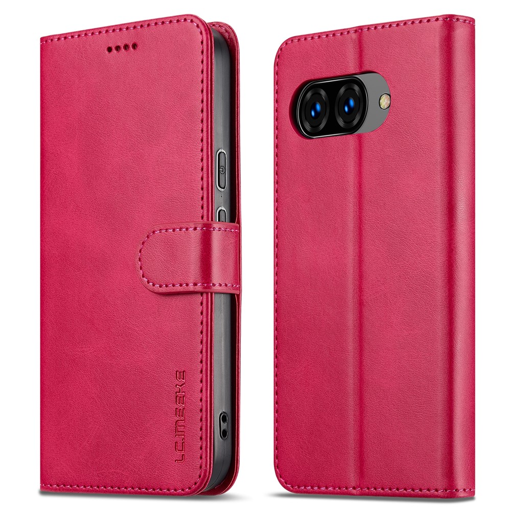 LC.IMEEKE LC.IMEEKE Google Pixel 10a Fodral Läder Rosa