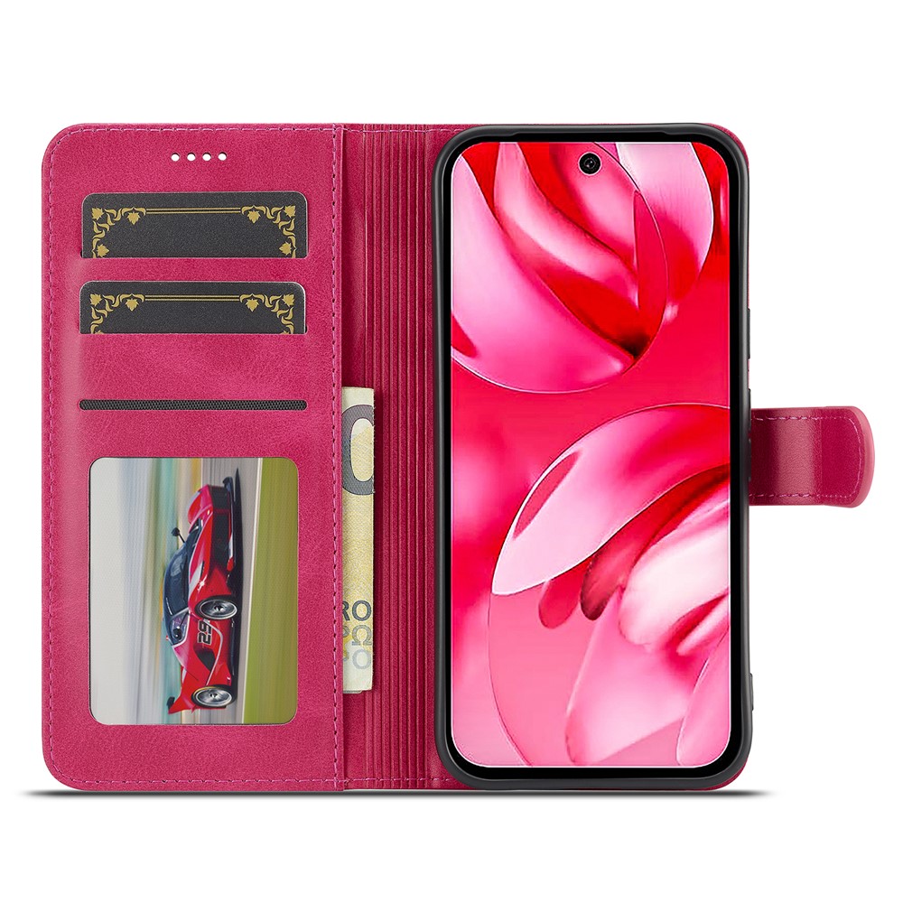 LC.IMEEKE LC.IMEEKE Google Pixel 10a Fodral Läder Rosa