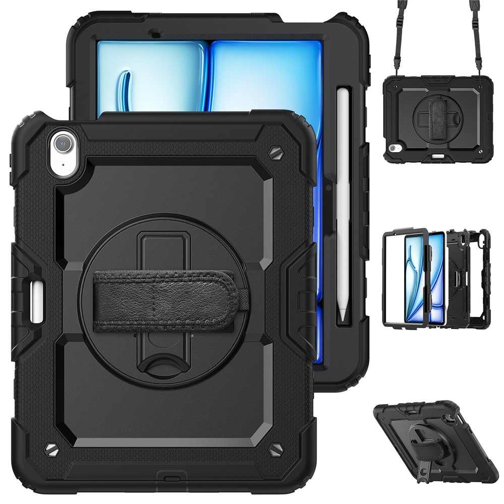  iPad Air 11 2026-2024 Skal 360 Shockproof Hybrid Kickstand