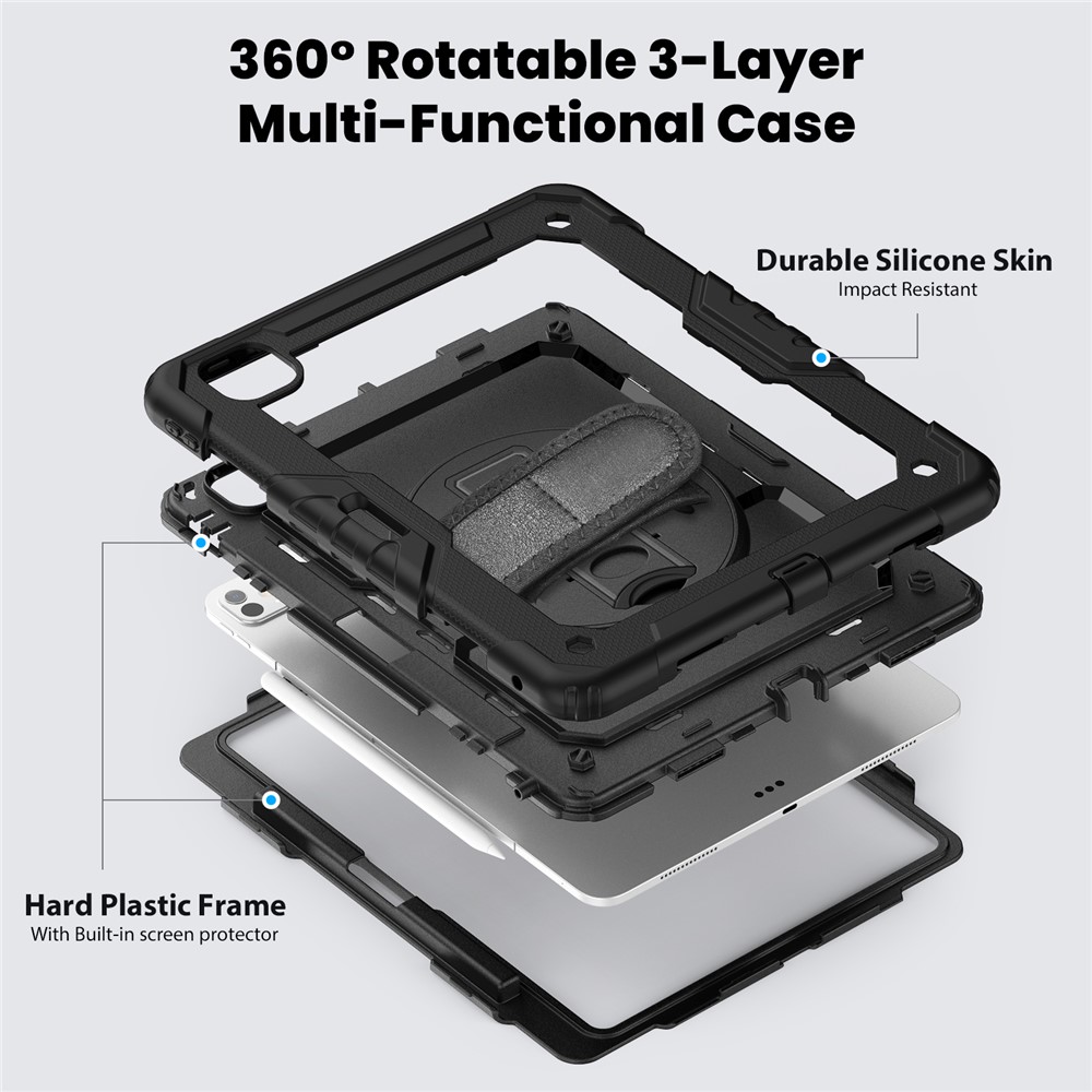  iPad Pro 13 2025 / 2024 Skal 360 Shockproof Hybrid Kickstand