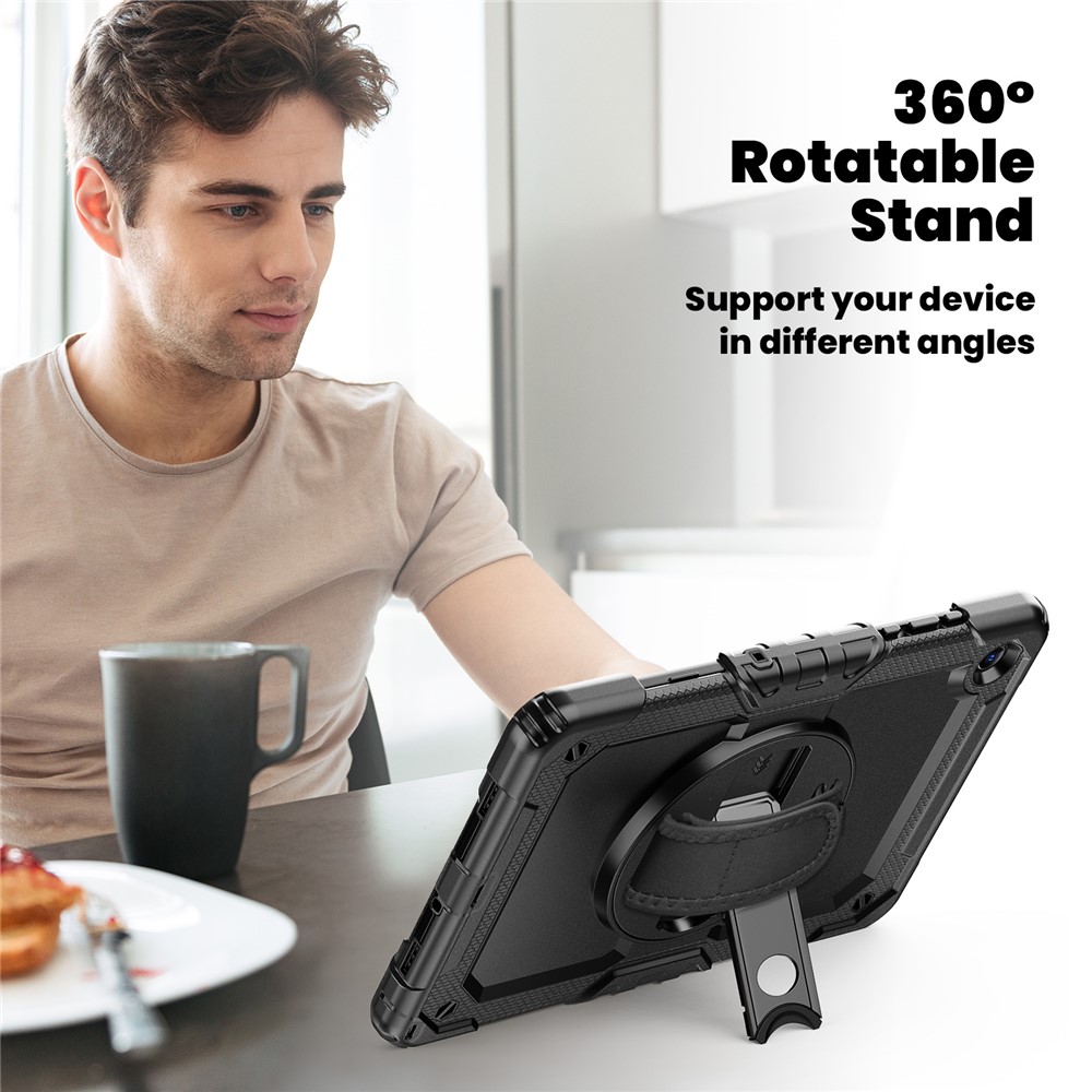  Galaxy Tab A11 Plus/A9 Plus Skal 360 Shockproof Hybrid Kickstand