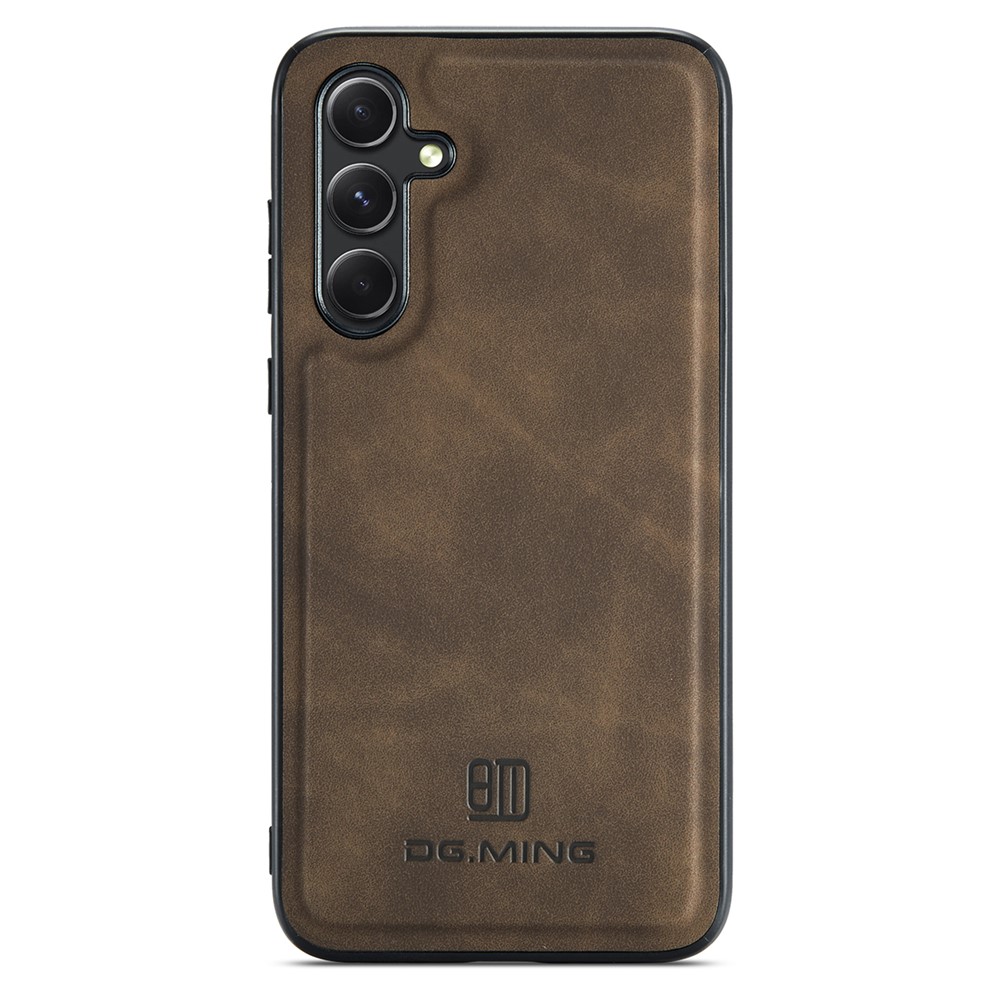 DG.MING DG.MING Samsung Galaxy S26 Plus Skal Läderbelagt Mörk Brun