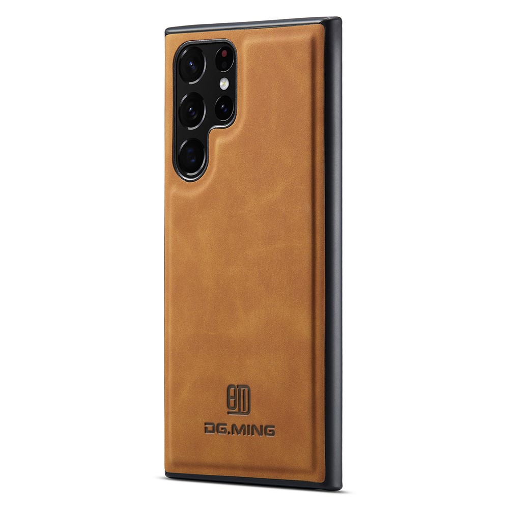 DG.MING DG.MING Galaxy S26 Ultra Skal Läderbelagt Brun