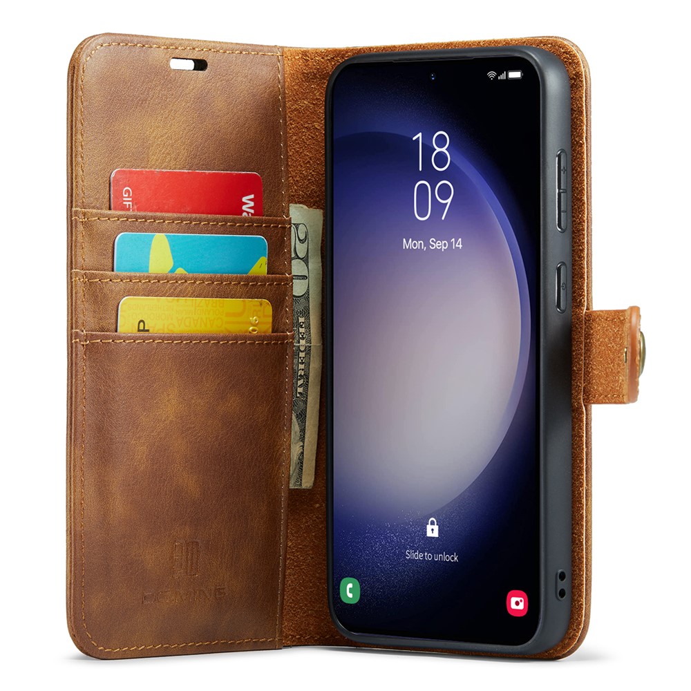 DG.MING DG.MING Samsung Galaxy S26 2in1 Fodral / Skal Brun