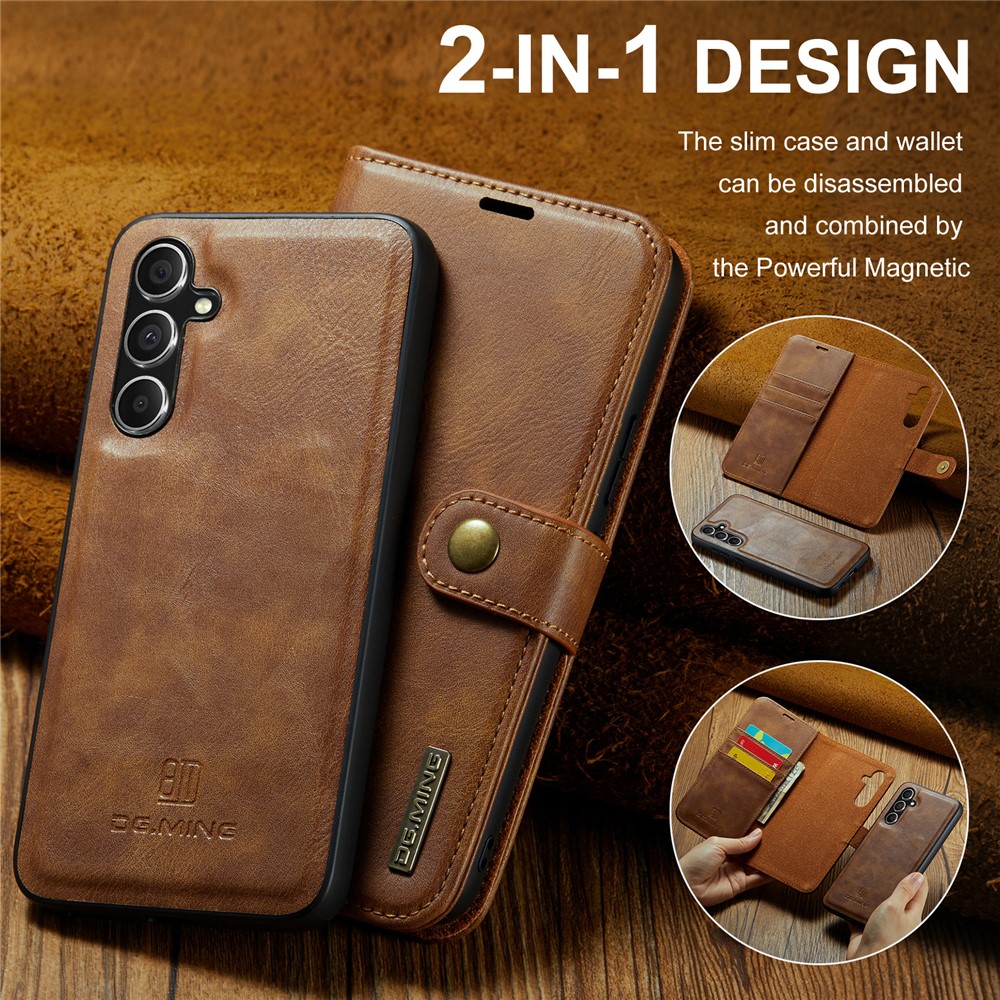 DG.MING DG.MING Samsung Galaxy S26 Plus 2in1 Fodral / Skal Brun