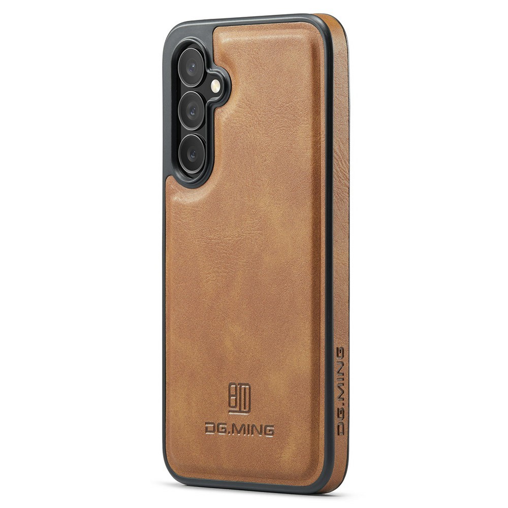 DG.MING DG.MING Samsung Galaxy S26 Plus Skal Läderbelagt Hybrid Brun