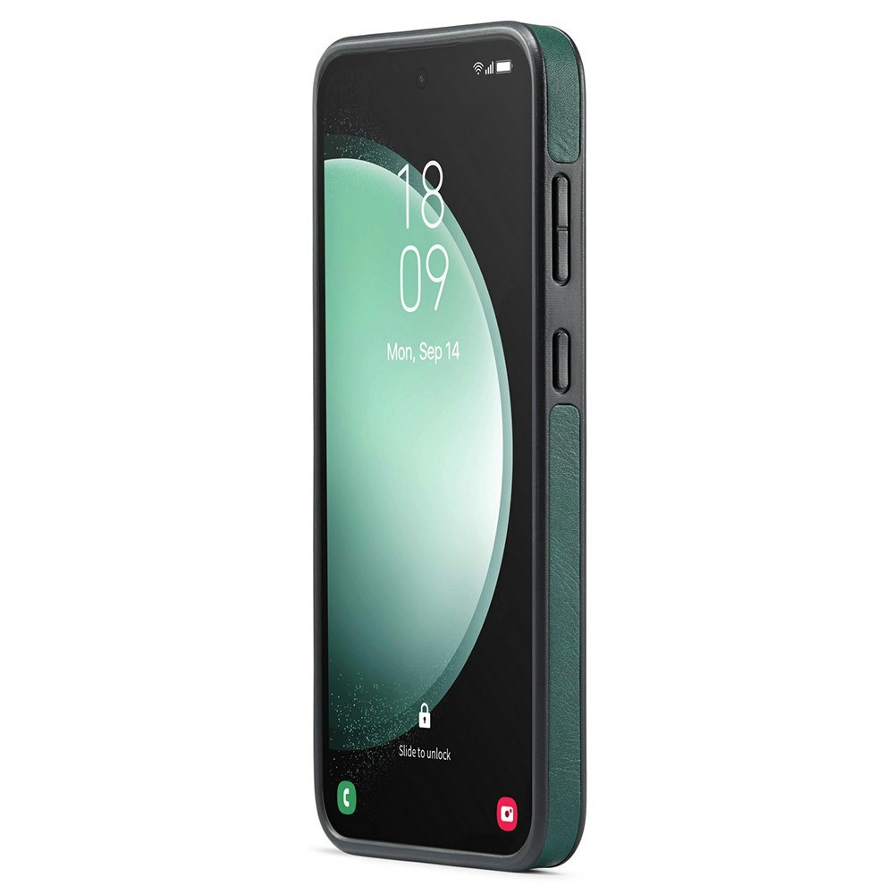 DG.MING DG.MING Samsung Galaxy S26 Plus Skal Läderbelagt Hybrid Grön