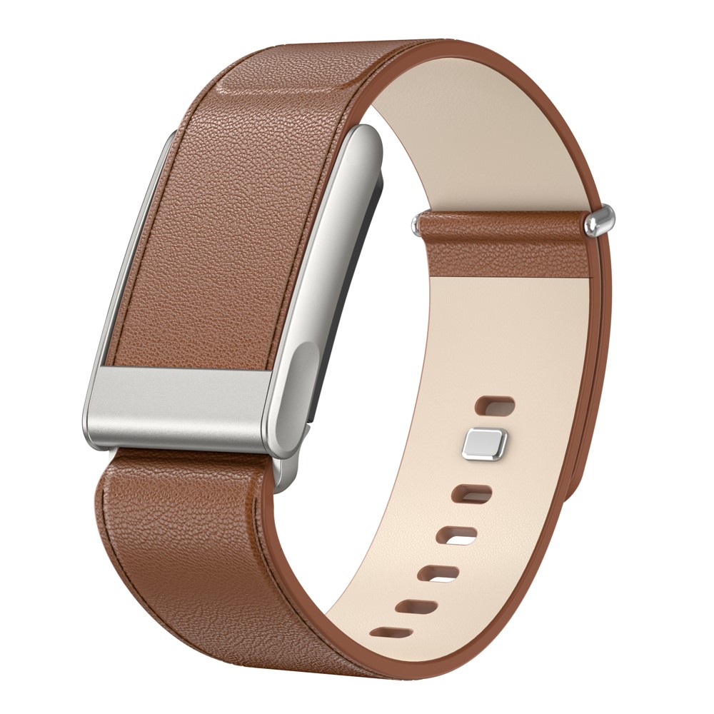  Whoop MG Klockarmband Äkta Läder Brun