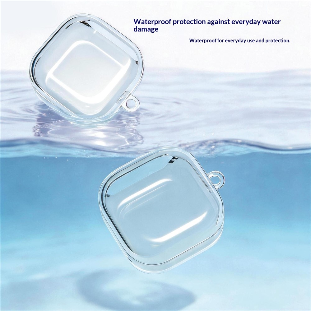  Galaxy Buds 4/4 Pro Skal Med Karbinhake TPU Transparent
