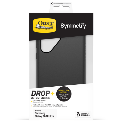 OtterBox OtterBox Samsung Galaxy S23 Ultra Skal Symmetry Svart