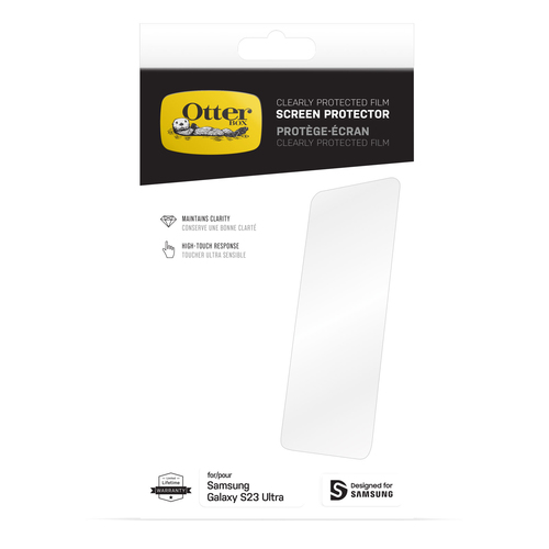OtterBox OtterBox Samsung Galaxy S23 Ultra Skärmskydd CP Film Clear