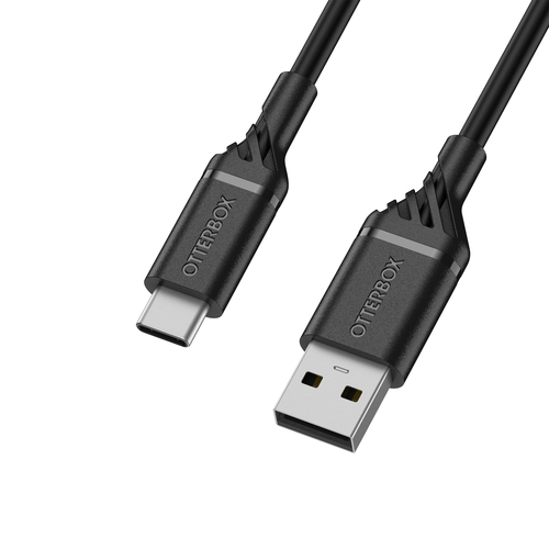 OtterBox OtterBox Standard 1m USB-C - USB-A Kabel Svart