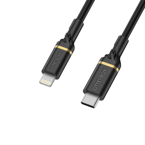 OtterBox OtterBox Standard 1m MFi PD Lightning - USB-C Kabel Svart