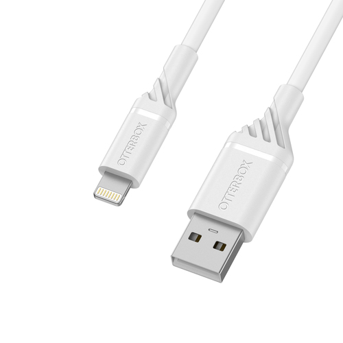OtterBox OtterBox Standard 2m MFi Lightning - USB-A Kabel Vit