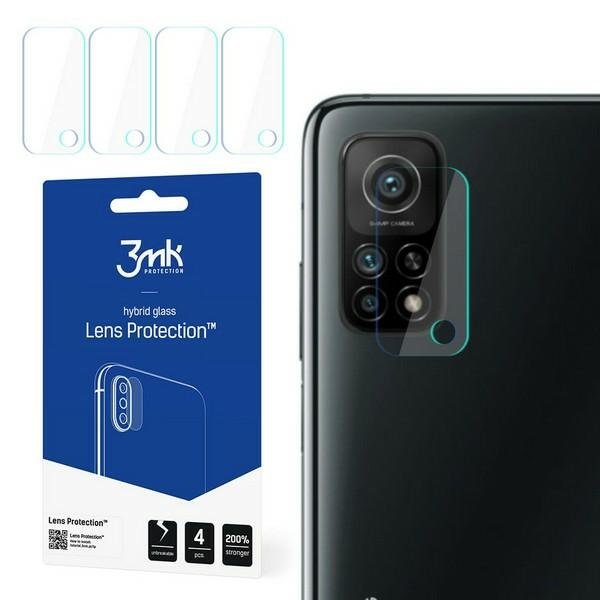 3MK Xiaomi Mi 10T / Mi 10T Pro - 4-PACK 3MK Linsskydd I Härdat Glas