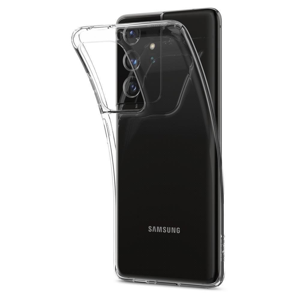 Spigen Samsung Galaxy S21 Ultra - Spigen Crystal Ultra Hybrid - Transparent