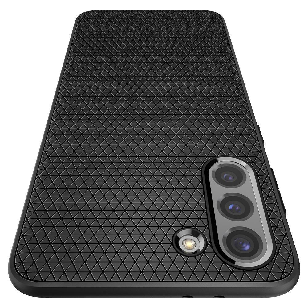 Spigen Samsung Galaxy S21 Plus - Spigen Liquid Air Skal - Matt Svart