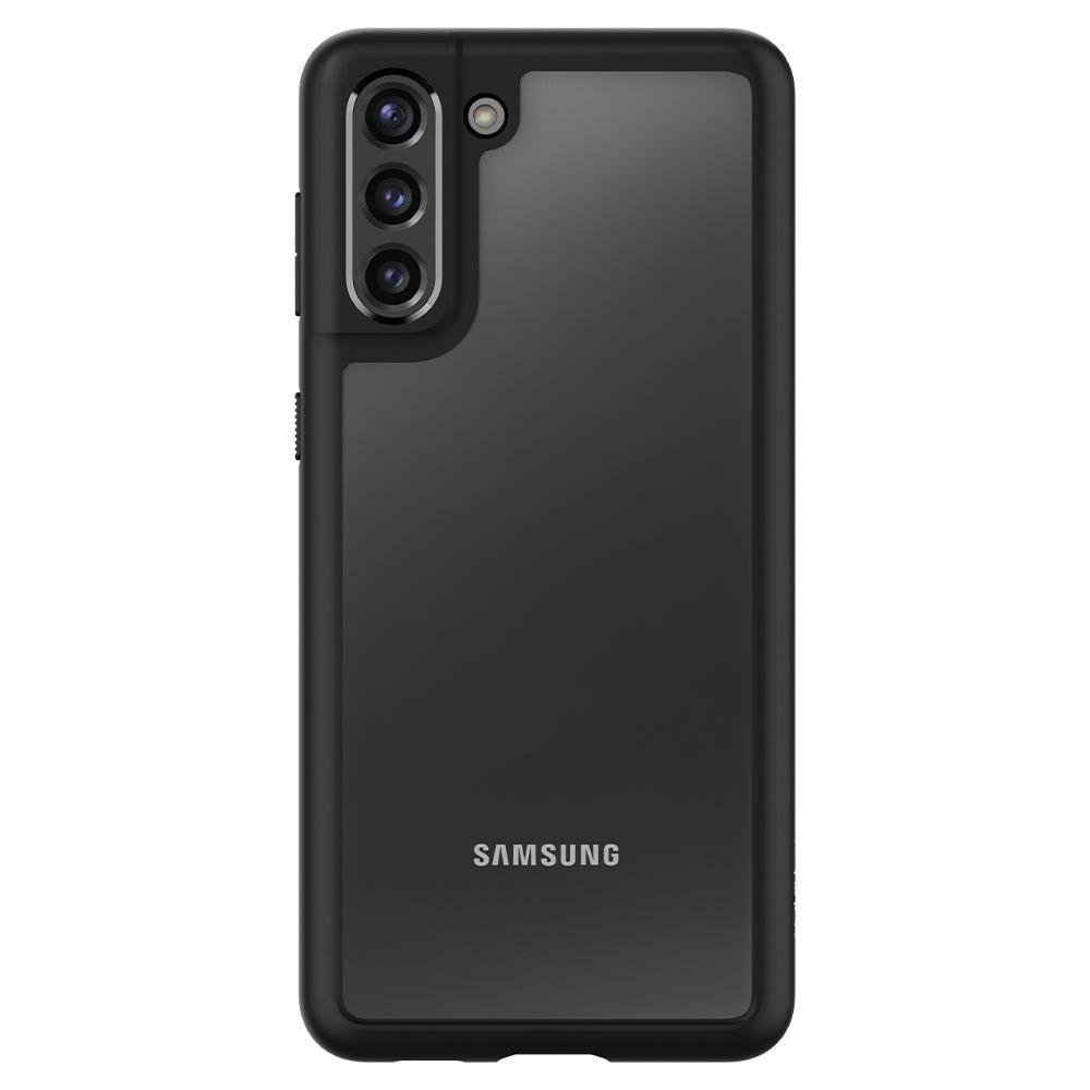 Spigen Samsung Galaxy S21 Plus - Spigen Ultra Hybrid Skal - Matt Svart