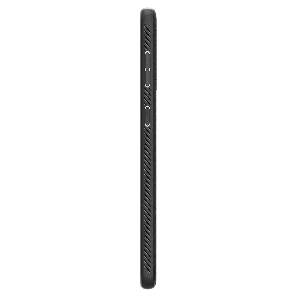 Spigen Samsung Galaxy S21 - Spigen Liquid Air Skal - Matt Svart