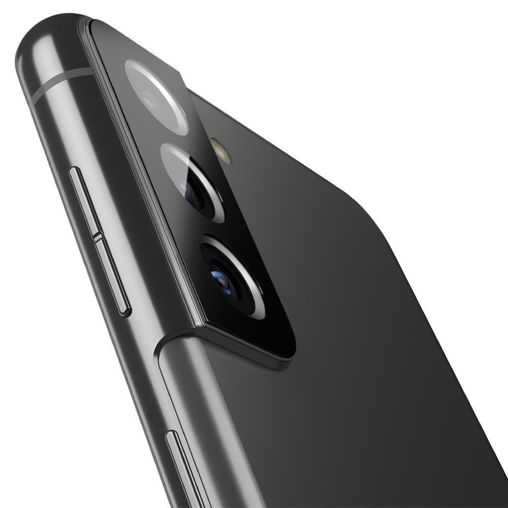 Spigen Samsung Galaxy S21 - Spigen 2-PACK Optik GLAS.TR Linsskydd
