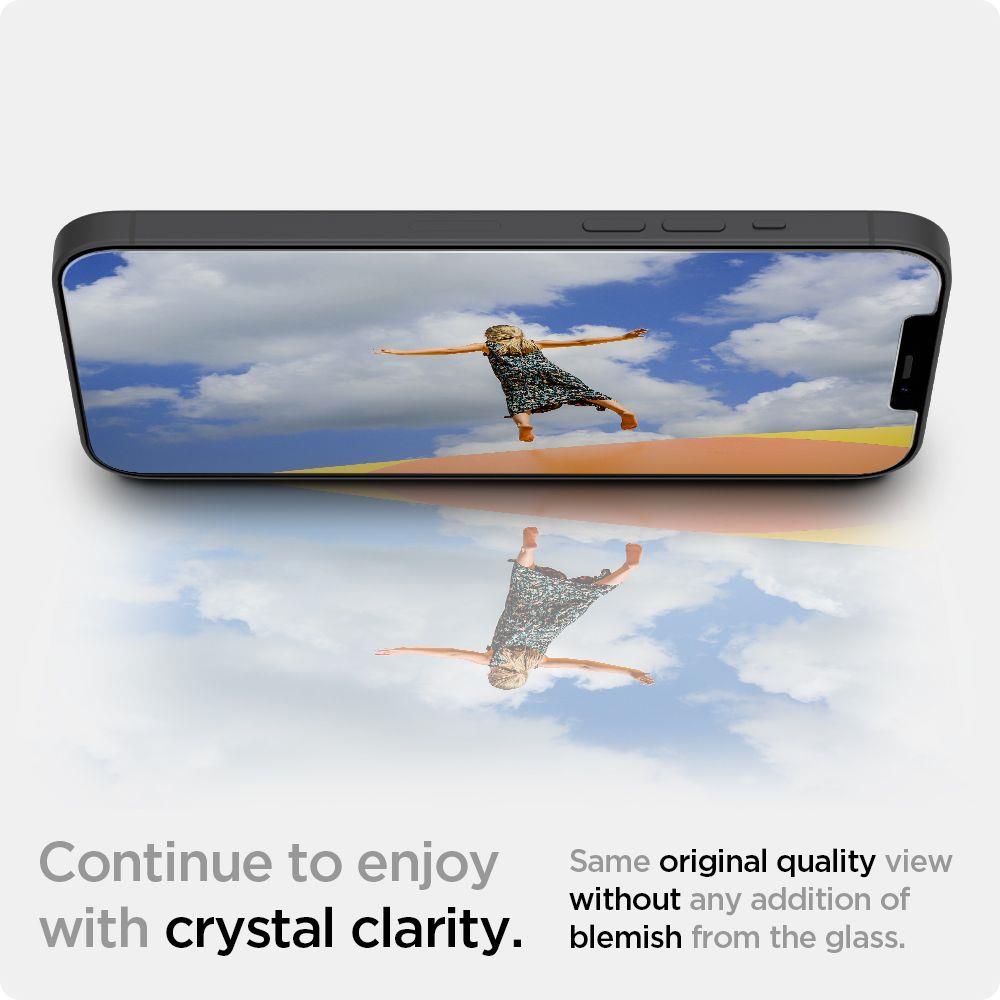 Spigen iPhone 12 / 12 Pro - Spigen 2-PACK GLAS.tR 