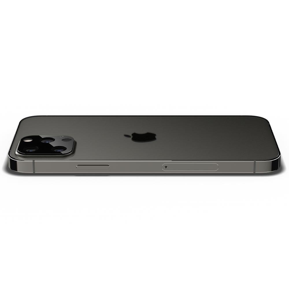 Spigen iPhone 12 Pro - Spigen 2-PACK Optik GLAS.TR Linsskydd