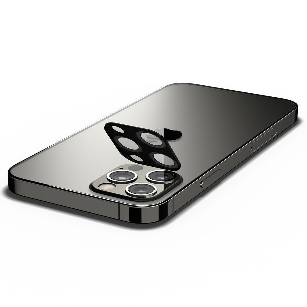 Spigen iPhone 12 Pro - Spigen 2-PACK Optik GLAS.TR Linsskydd