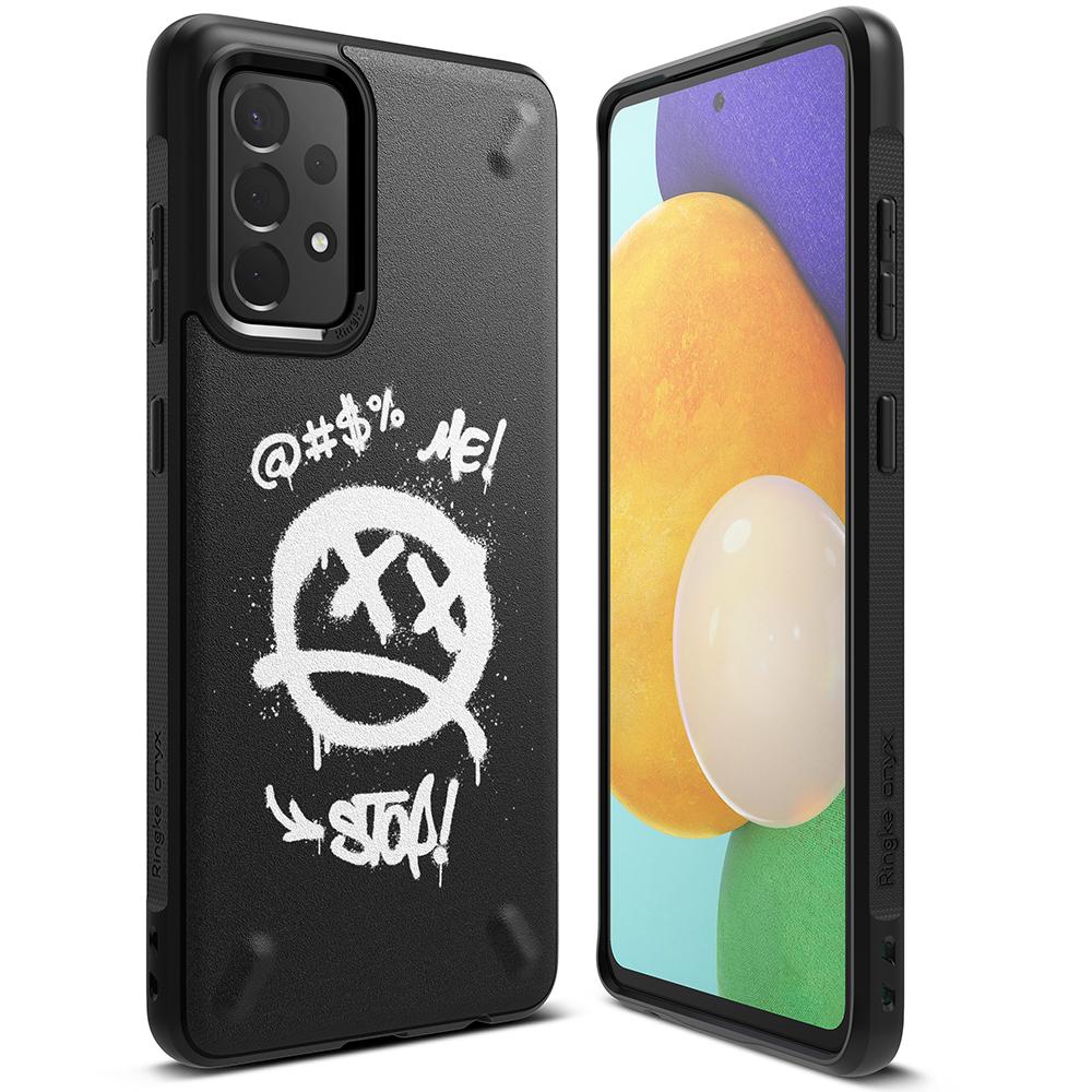 Ringke Samsung Galaxy A72 - Ringke Onyx Design TPU Skal - Graffiti