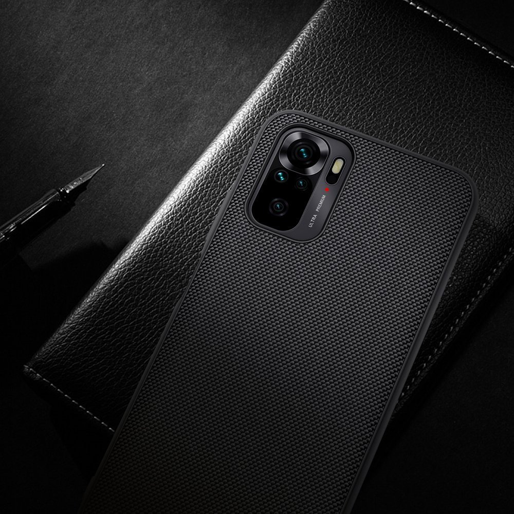 NILLKIN Xiaomi Redmi Note 10S - NILLKIN Hybrid Skal - Svart