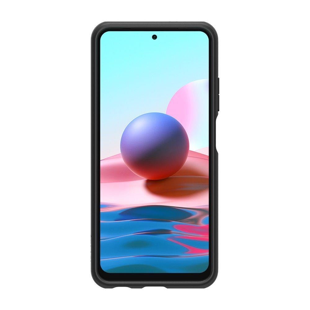 Spigen Xiaomi Redmi Note 10S - Spigen Ultra Hybrid Skal - Matt Svart