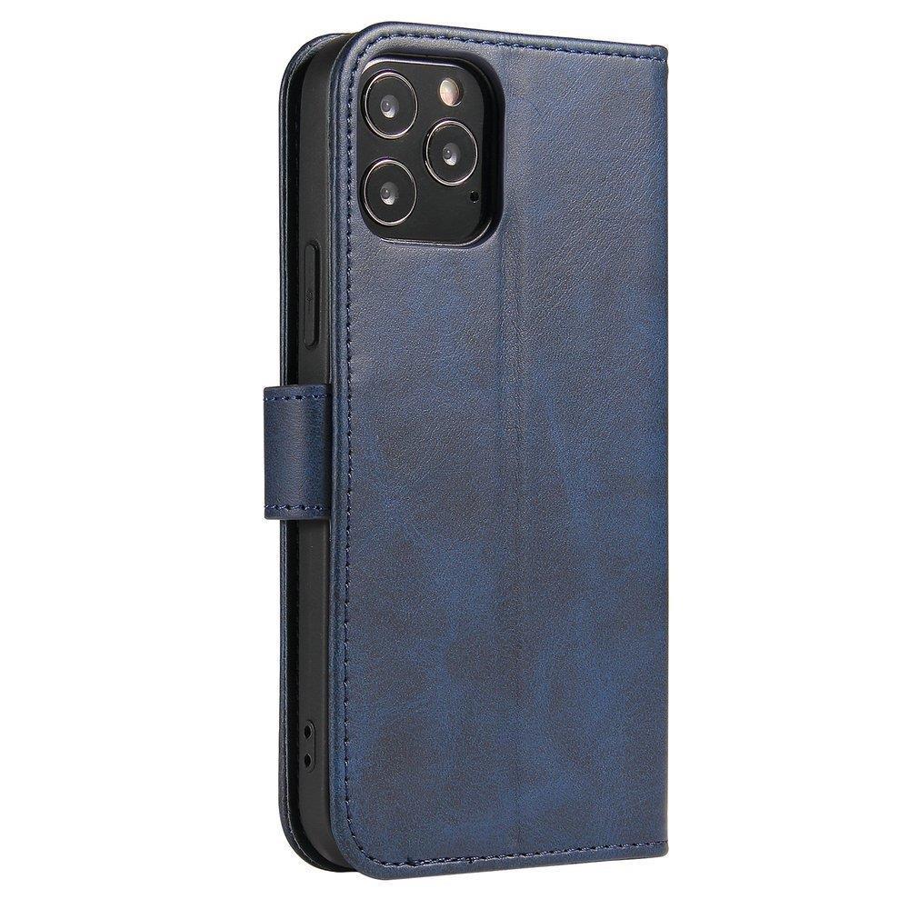  Xiaomi Redmi Note 10S - Läder Fodral Solid - Blå