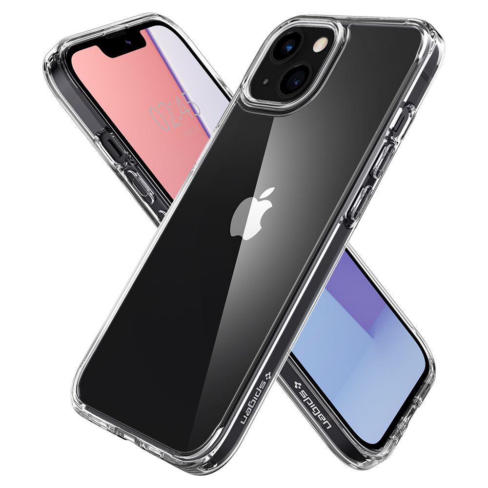 Spigen iPhone 13 Mini - Spigen Ultra Hybrid Crystal Skal