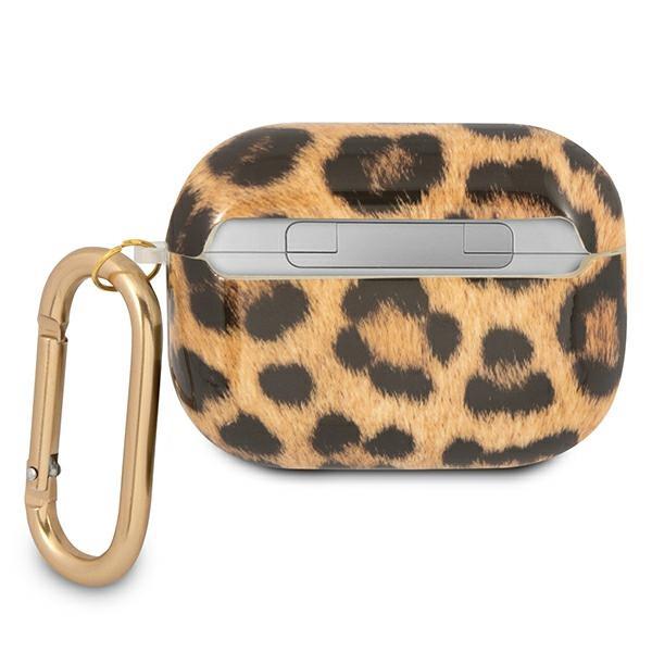 Guess Guess AirPods Pro - Leopard Collection Med Karbinhake - Leopard Guld