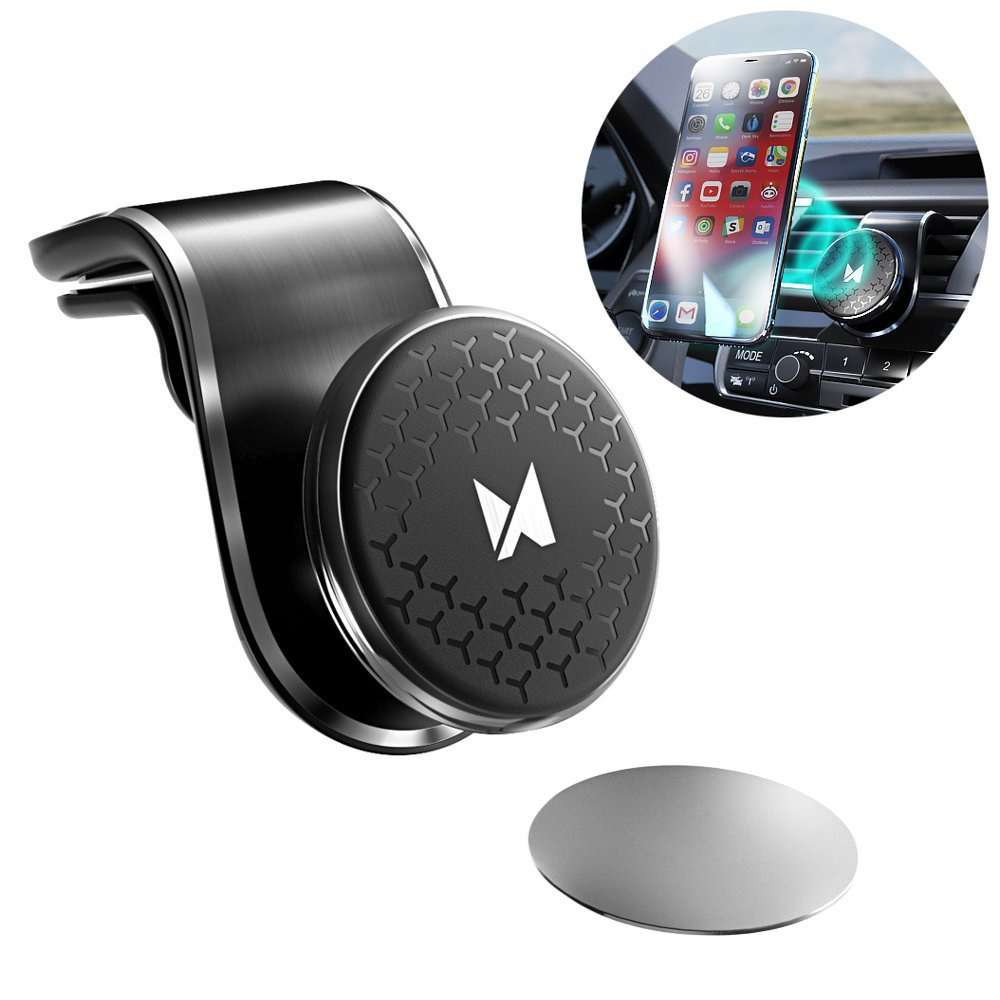Wozinsky Wozinsky 360° Universal Magnethållare För Luftventil Svart