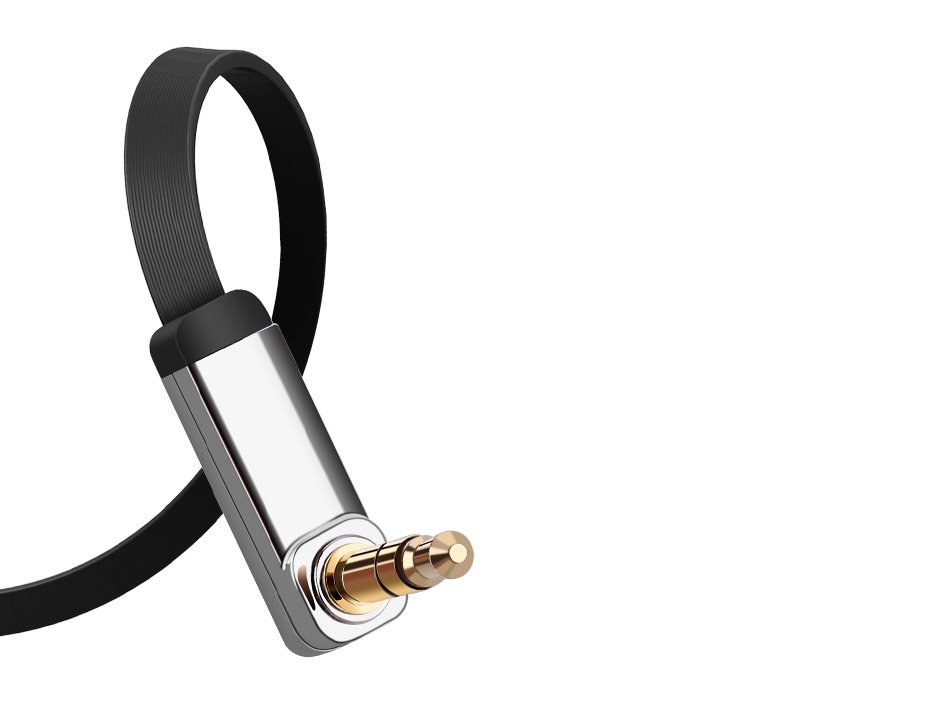 UGREEN Ugreen 5m 3.5 mm AUX Ljudkabel Trasselfri Silver