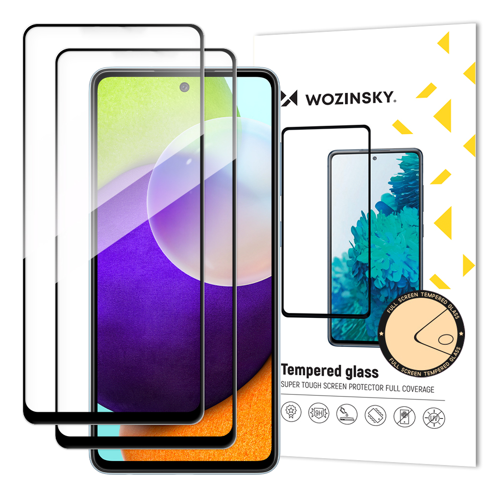 Wozinsky Wozinsky Samsung Galaxy A52 / A52s 2-PACK Skärmskydd Heltäckande