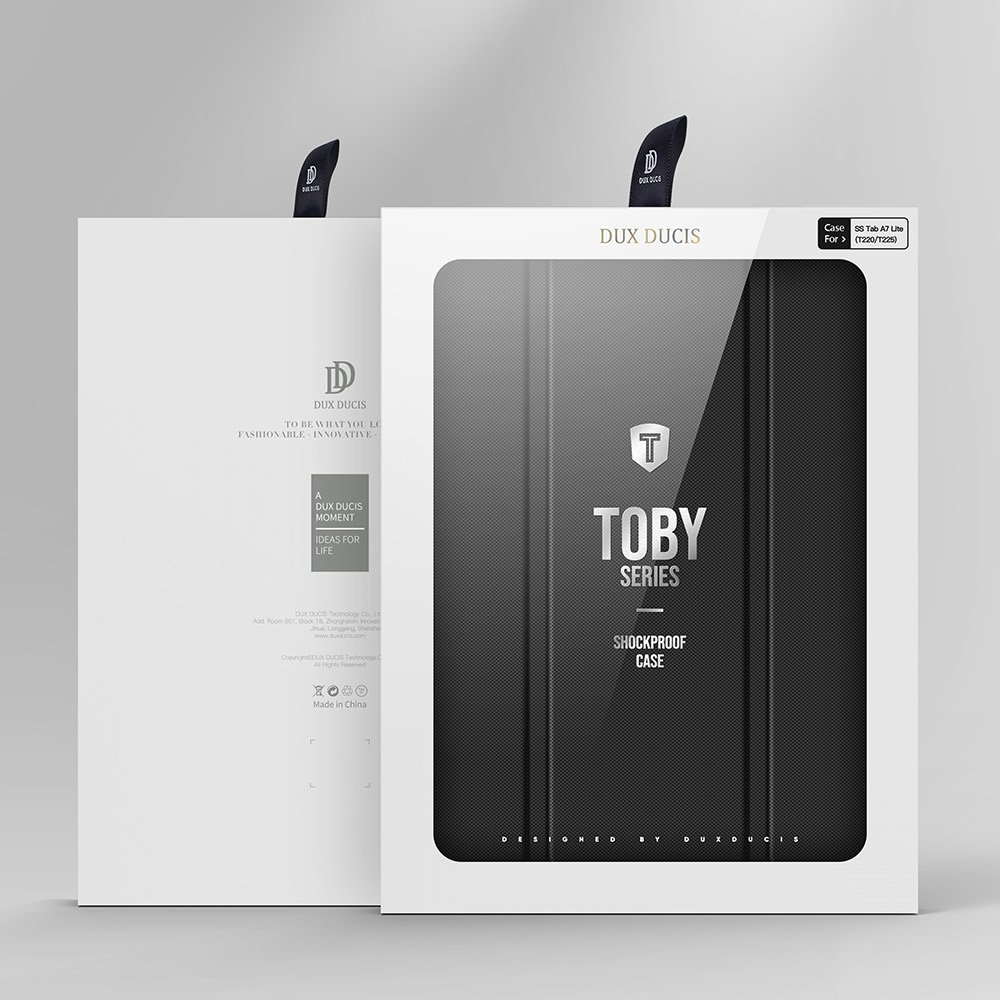 DUX DUCIS DUX DUCIS Samsung Galaxy Tab A7 Lite Fodral TOBY Armor Svart