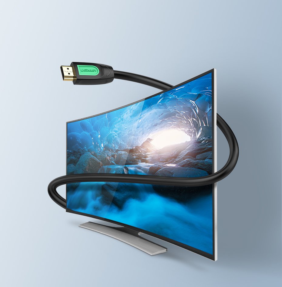 UGREEN Ugreen 5m HDMI Kabel 19 Pin 4K 30Hz Svart