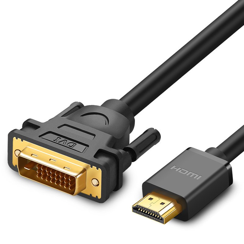 UGREEN Ugreen DVI till HDMI kabel 1.5m 4K 60Hz Svart