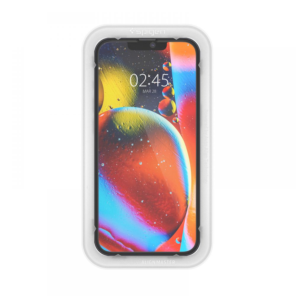 Spigen Spigen iPhone 17e/16e/14/13/13 Pro 2-PACK ALM Heltäckande Skärmskydd