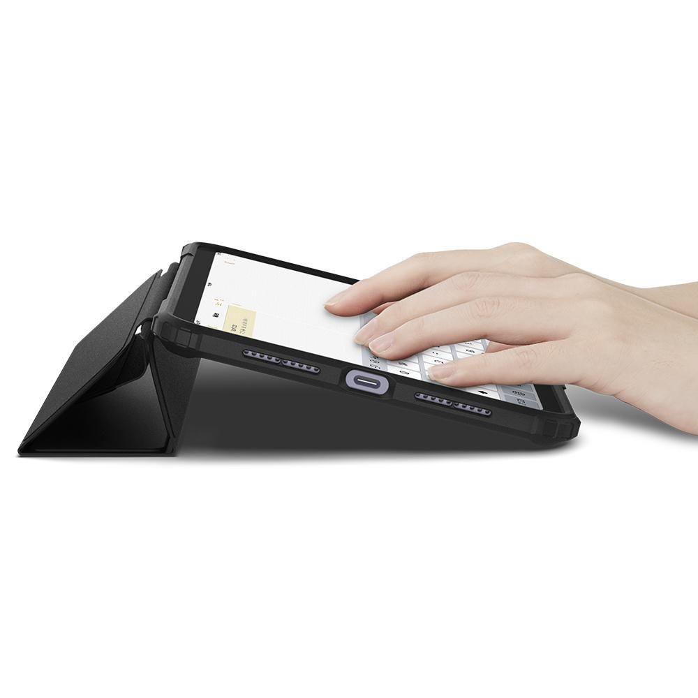 Spigen Spigen iPad Mini 2024/2021 Fodral Tri-Fold Ultra Hybrid Pro Svart