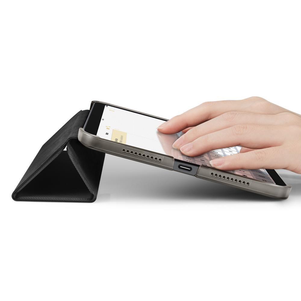 Spigen Spigen iPad Mini 2024/2021 Fodral Liquid Air Folio Svart