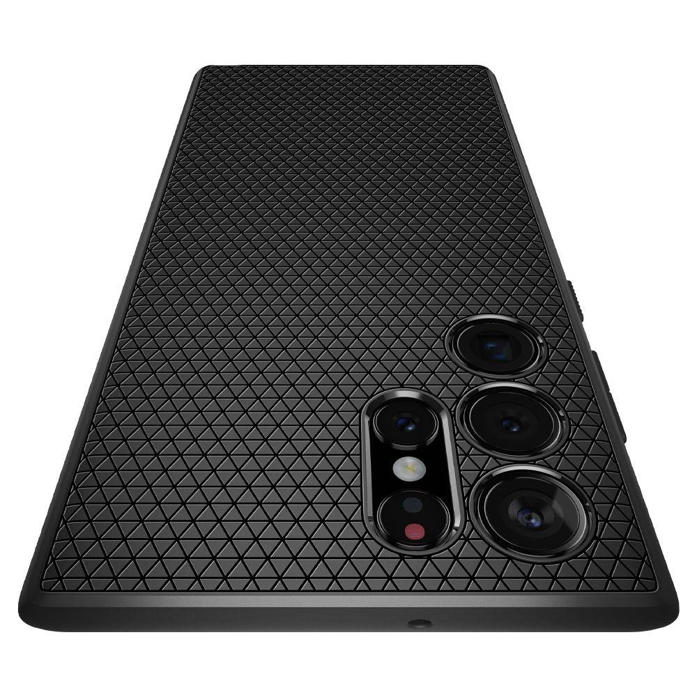 Spigen Spigen Samsung Galaxy S22 Ultra Skal Liquid Air Matt Svart