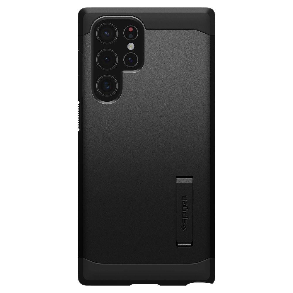 Spigen Spigen Samsung Galaxy S22 Ultra Skal Tough Armor Svart