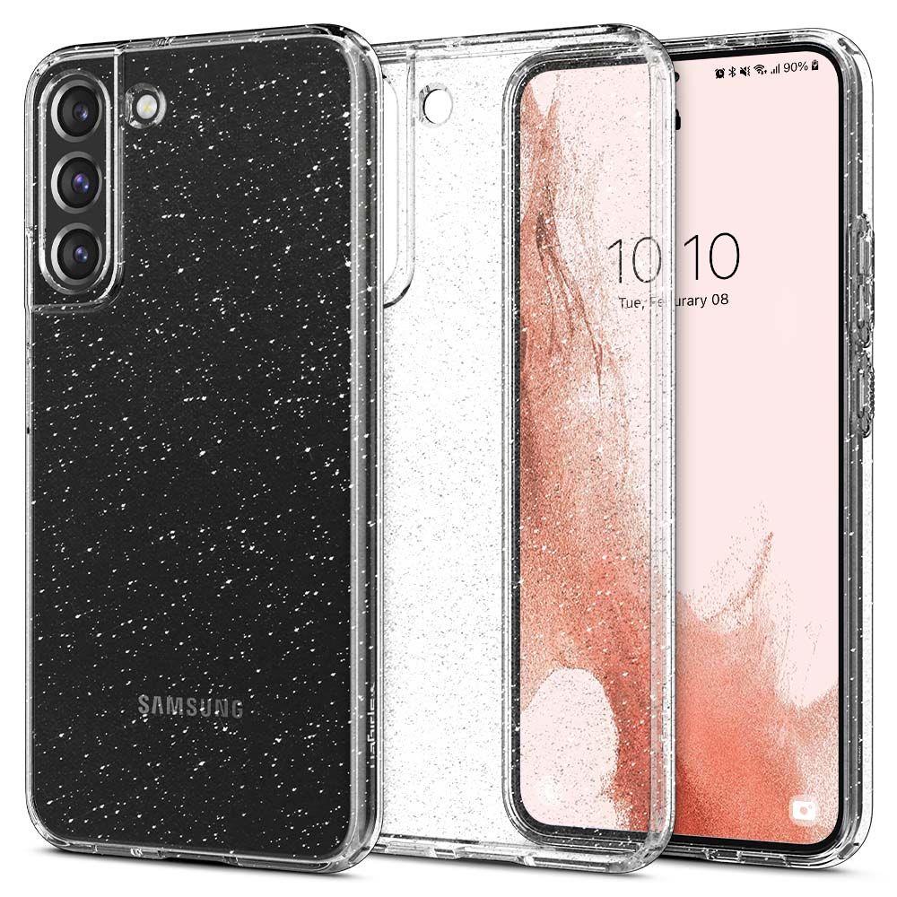 Spigen Spigen Samsung Galaxy S22 Skal Glitter Liquid Crystal